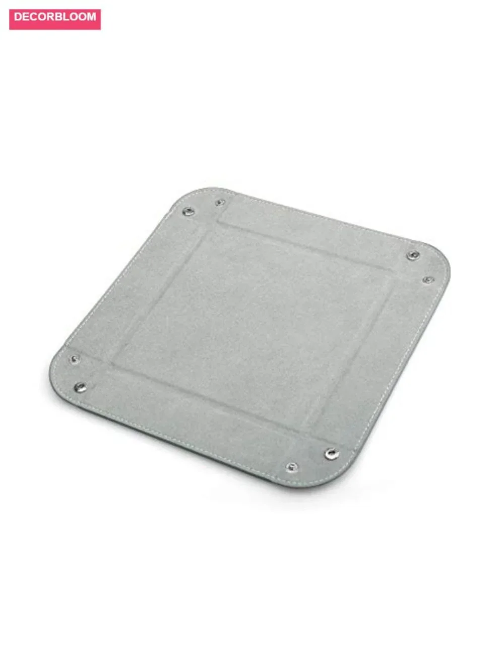 Premium Leather Valet Tray for Men Jewelry Organizer Desk Storage Catchall